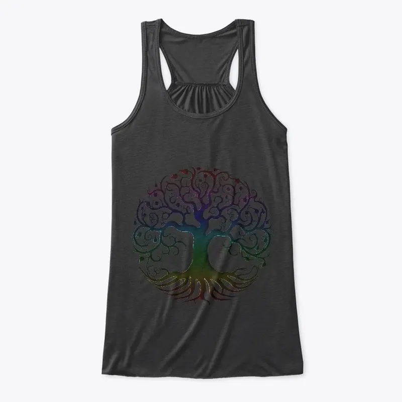 Simple Dark Color Tree of Life