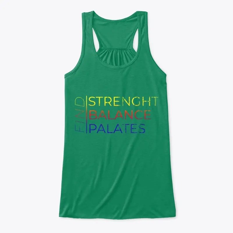 Find balance, find strength find Pilates